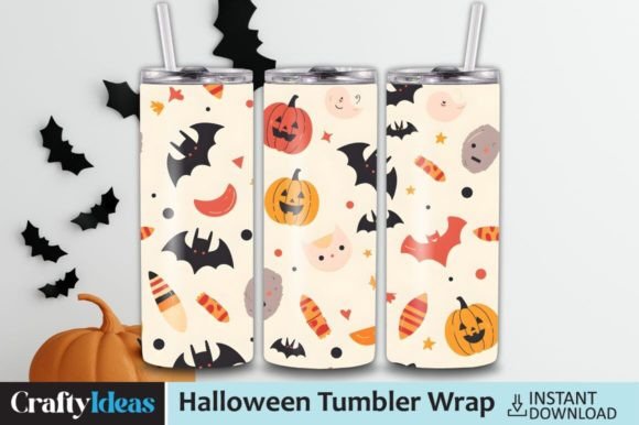 Halloween Tumbler Wrap