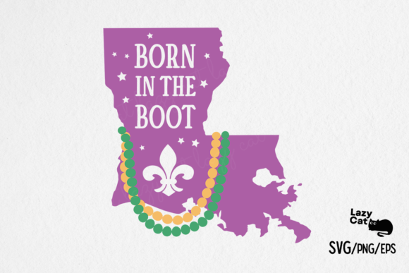 Mardi Gras Louisiana SVG PNG EPS